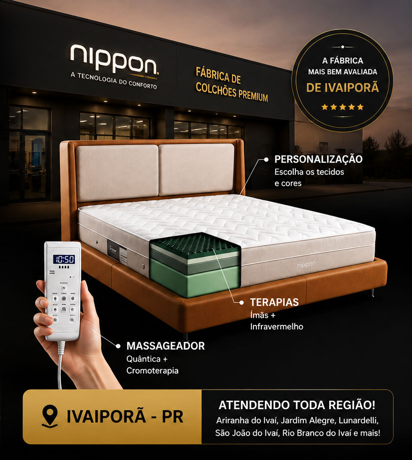 ivaipora-loja-colchao-nippon-flex-preco-casal-queen-premium-cama-de-luxo-fabrica-